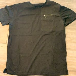 Casual mens black T -shirt